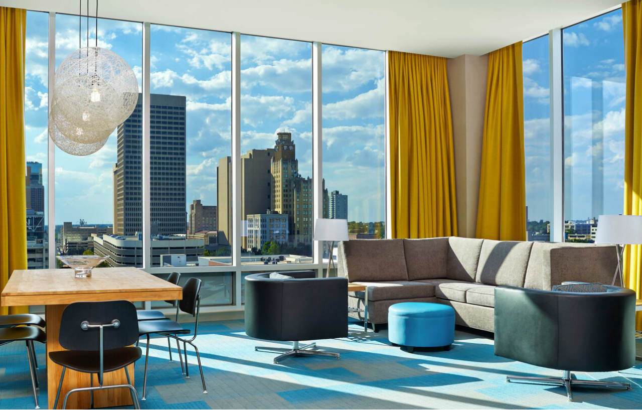 Aloft Oklahoma City Downtown - Bricktown Exterior foto